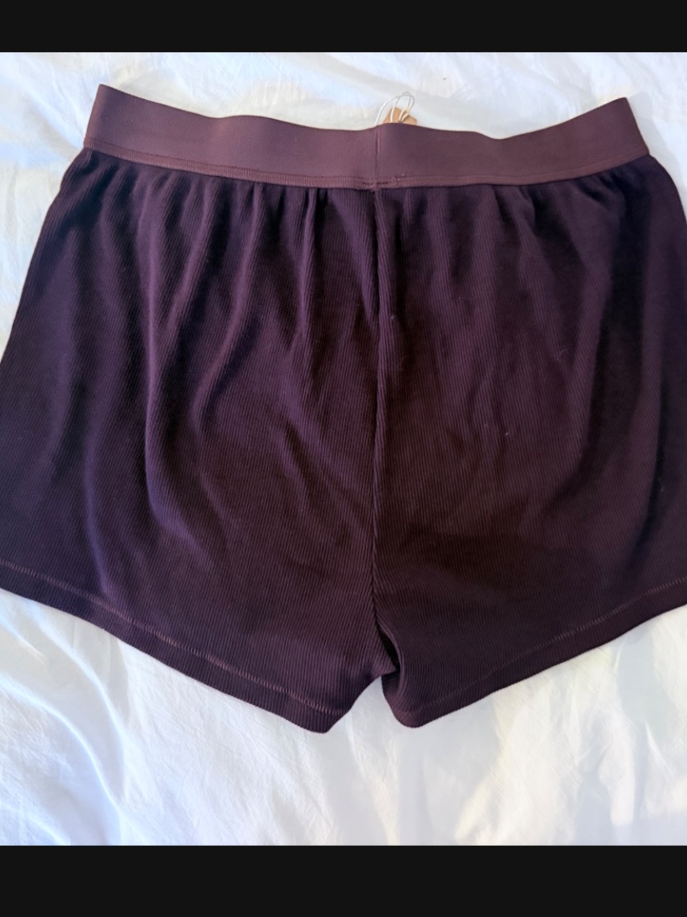Skims cotton rib loose boxer in current - Picture 4 of 4